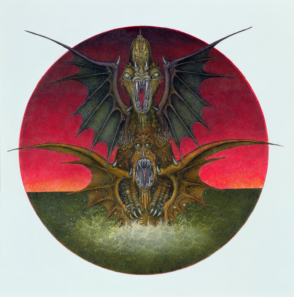 Mating Dragons by Wayne Anderson