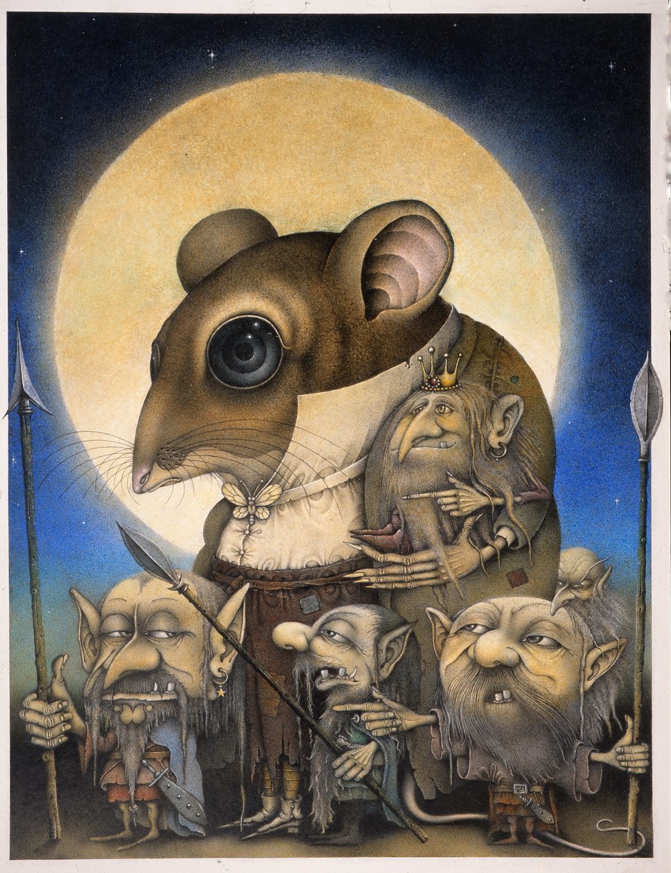 The Moon Rose by Wayne Anderson