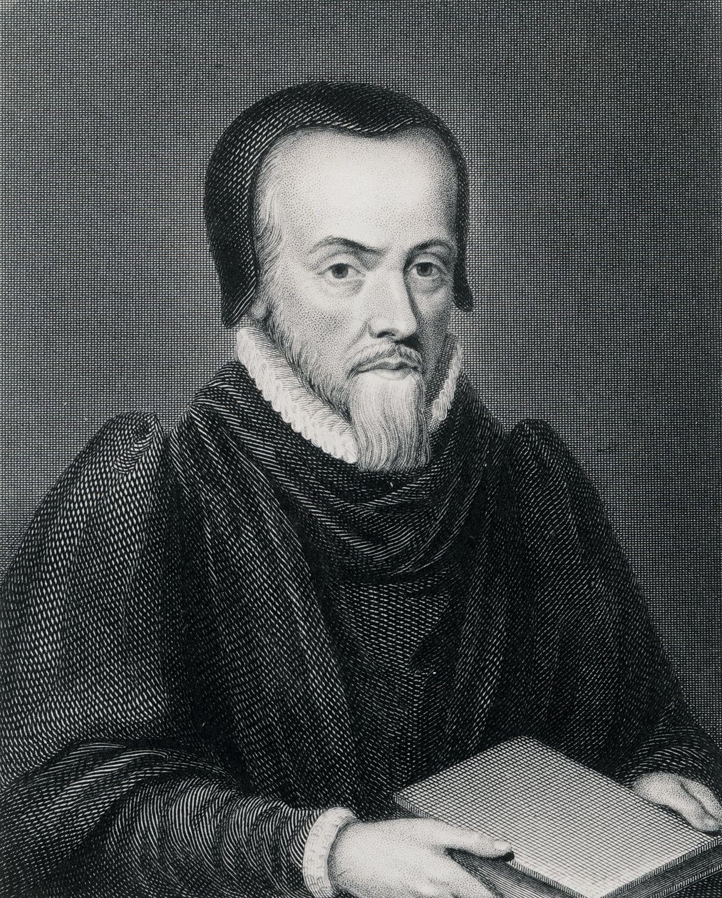 Richard Hooker, Engraved by Edward Finden by Wenceslaus Hollar