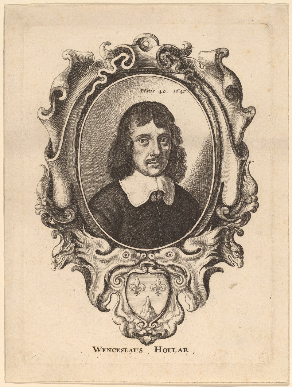 Self-Portrait by Wenceslaus Hollar