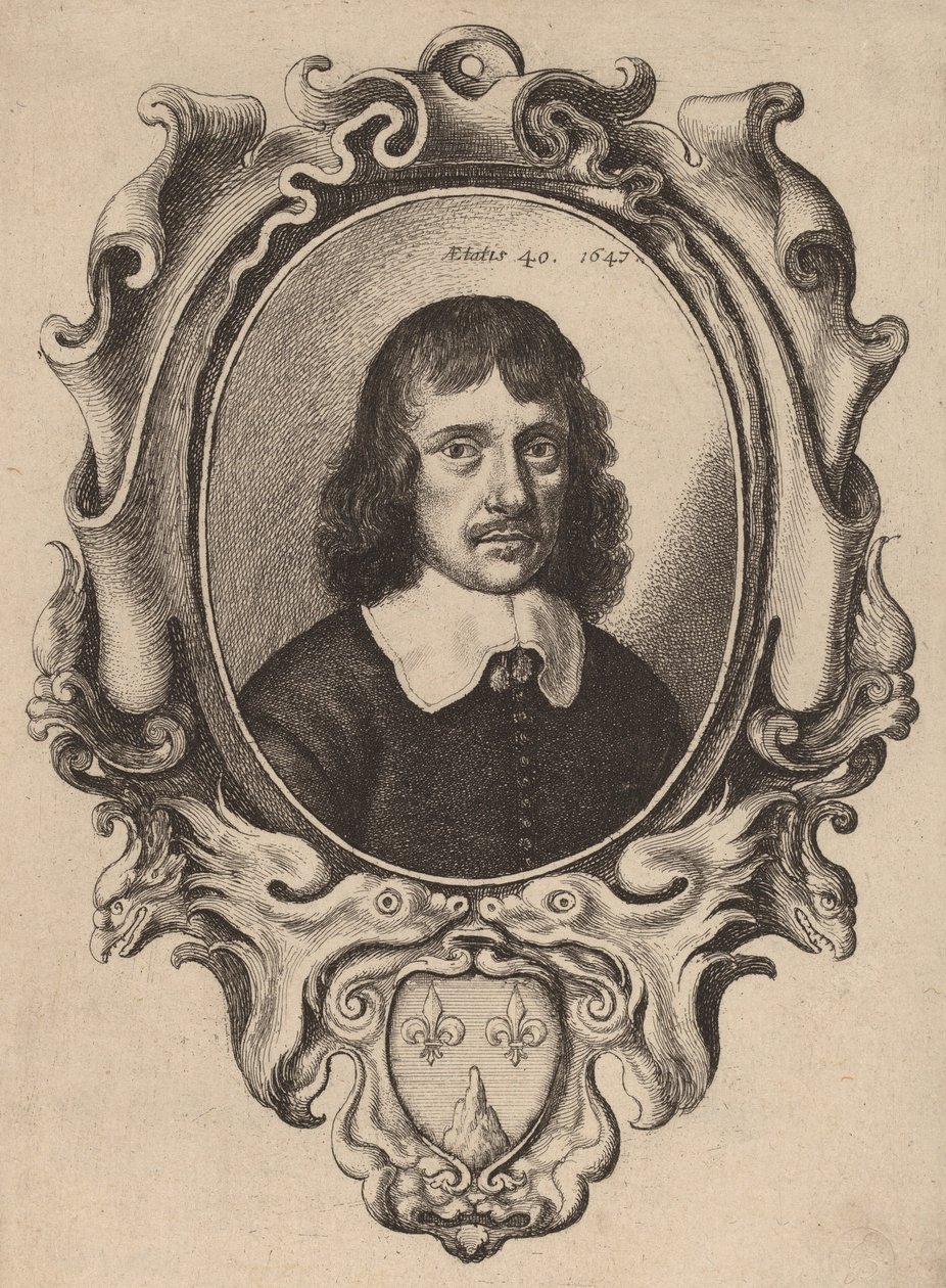 Self-Portrait by Wenceslaus Hollar