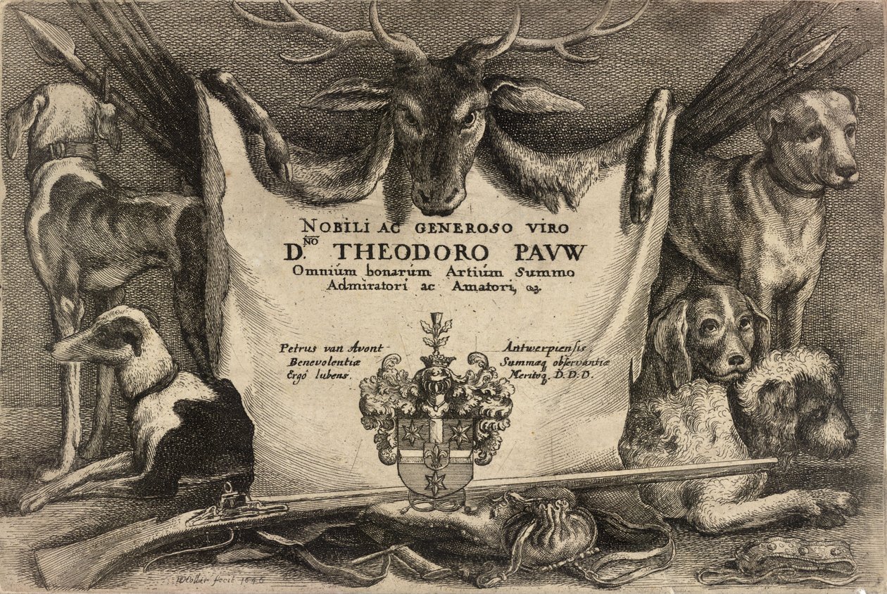 Title (State 3) by Wenceslaus Hollar