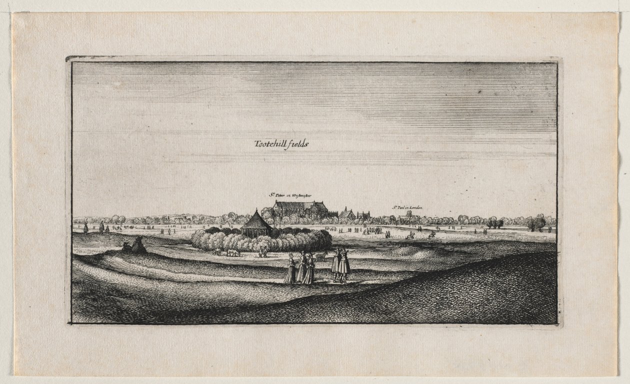 Tothill Fields by Wenceslaus Hollar