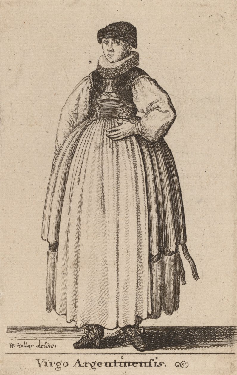 Virgin of Strasbourg by Wenceslaus Hollar