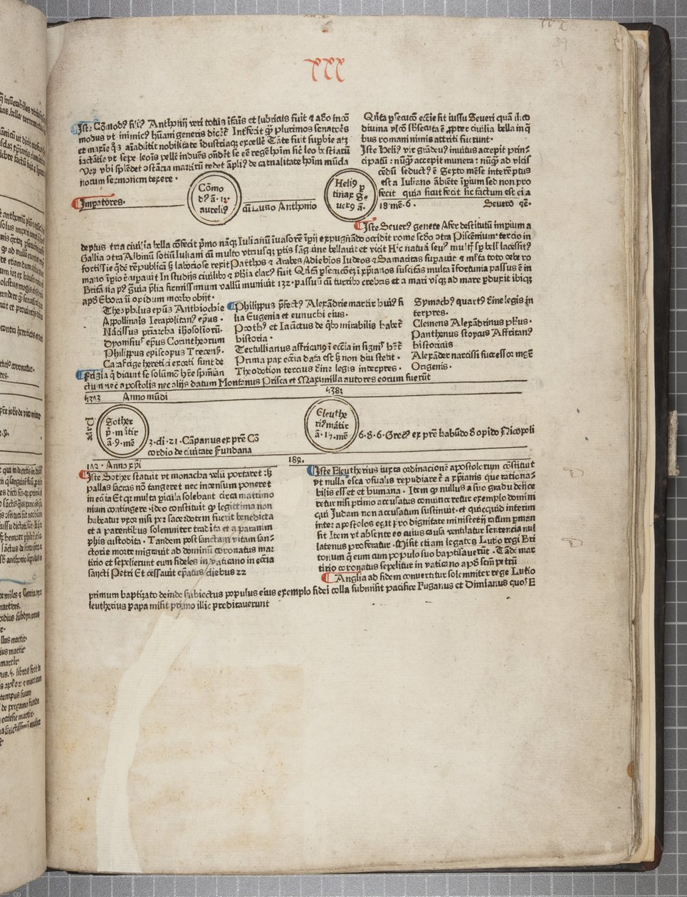 Fol 31 recto, Fasciculus Temporum by Werner Rolevinck