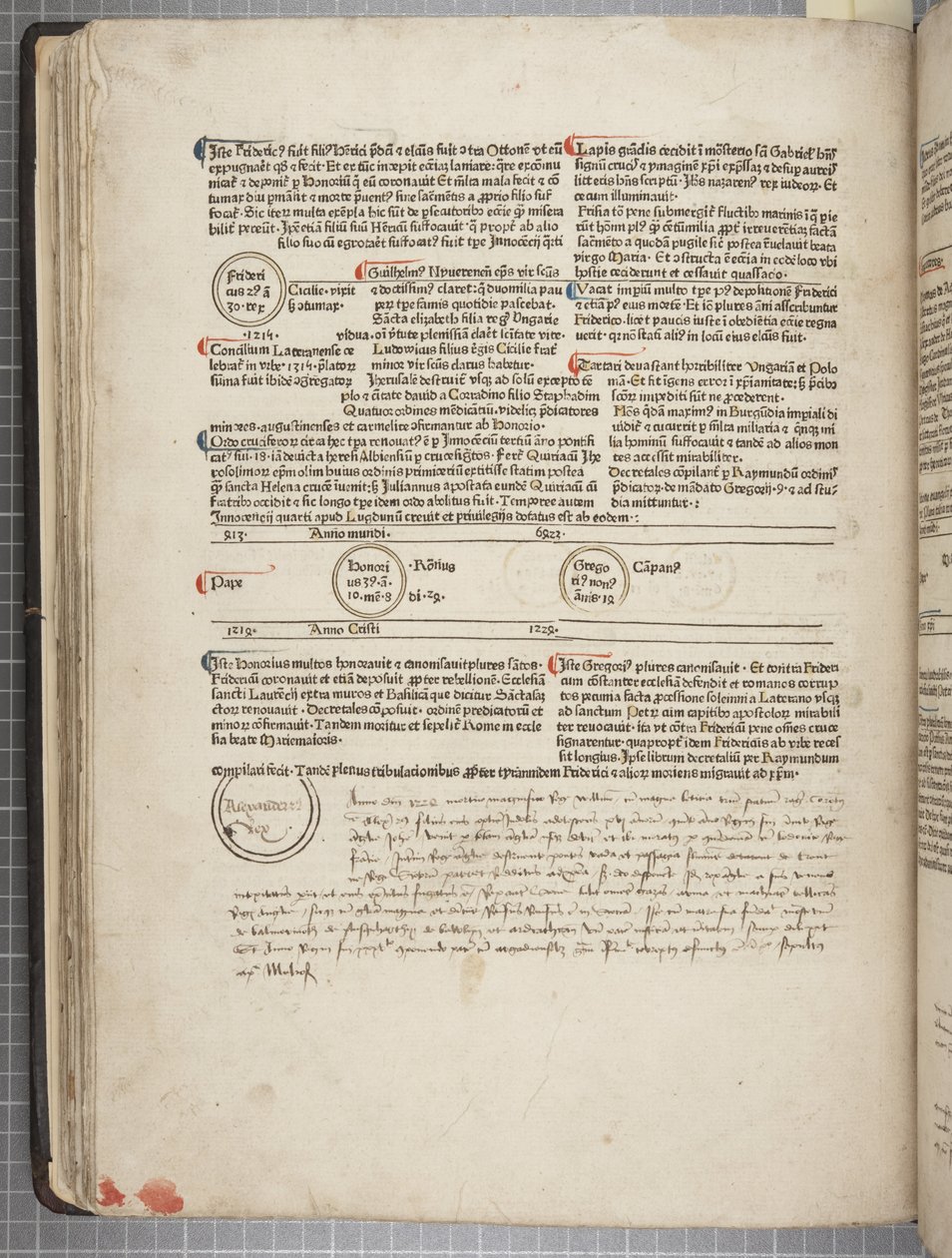 Fol 58 verso, Fasciculus Temporum by Werner Rolevinck