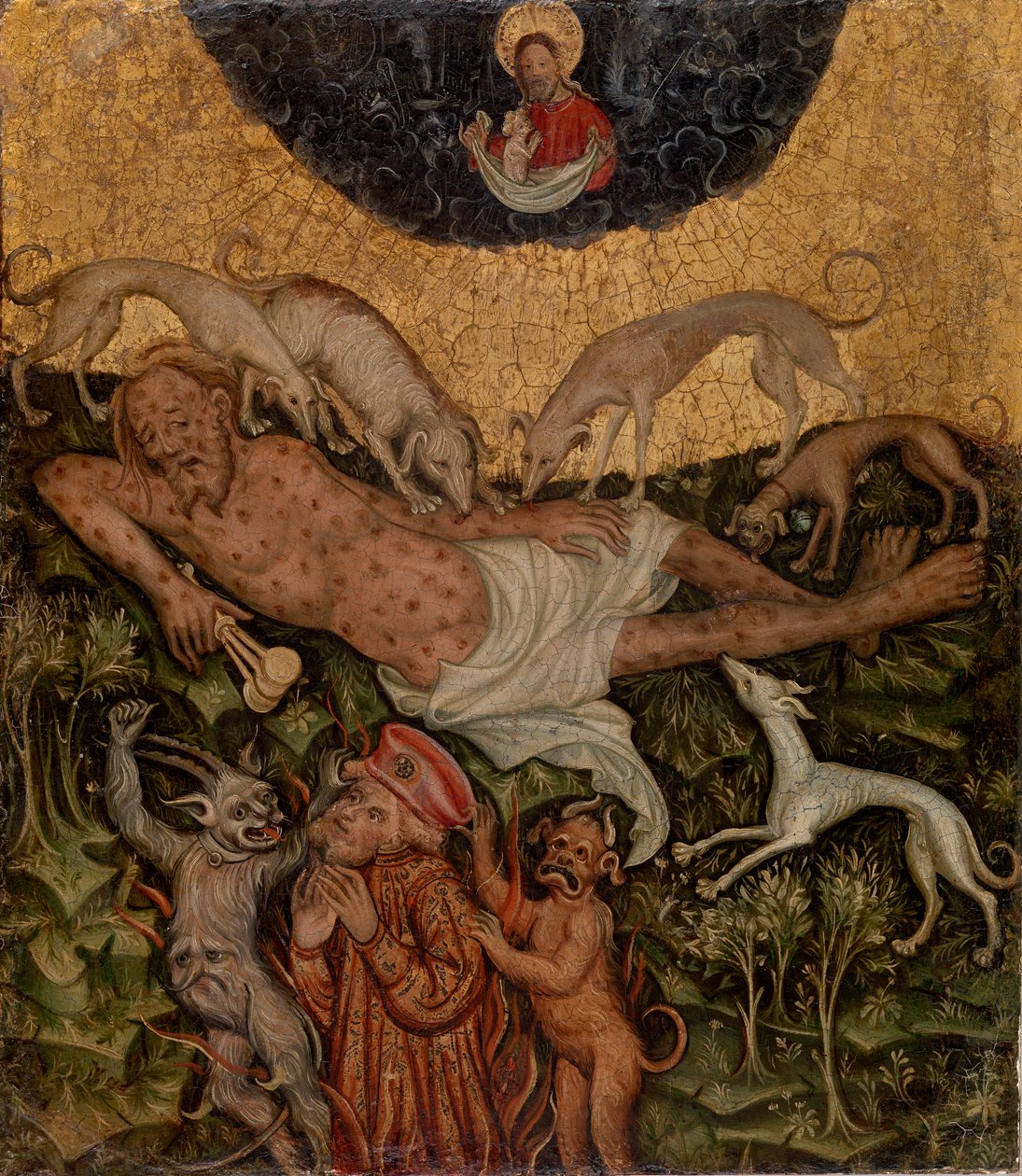 Healing of Lazarus by Westphalian Master