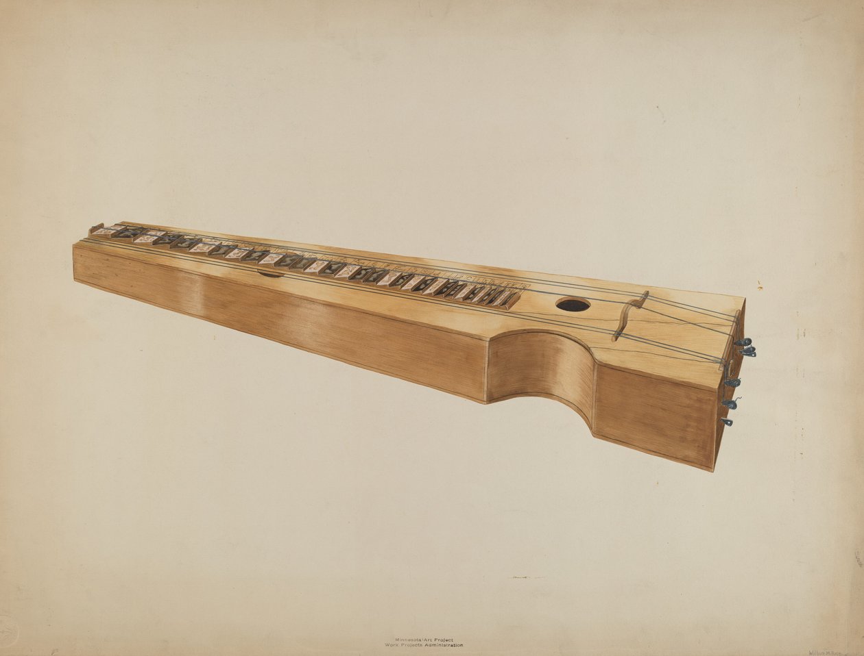 Psalmodicon by Wilbur M Rice