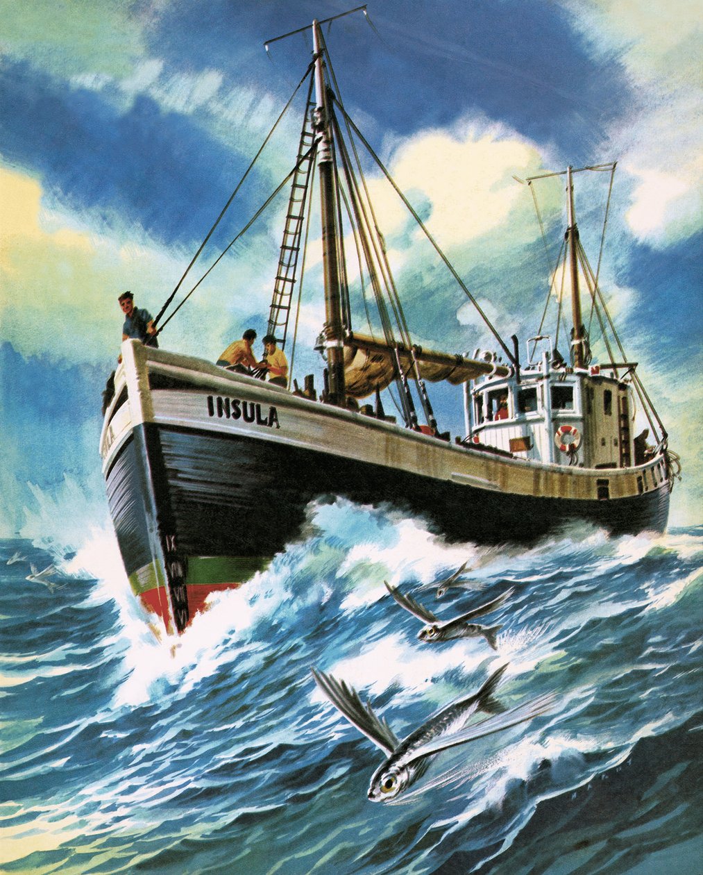 Voyage to the Spanish Main by Wilf (20th century) Hardy