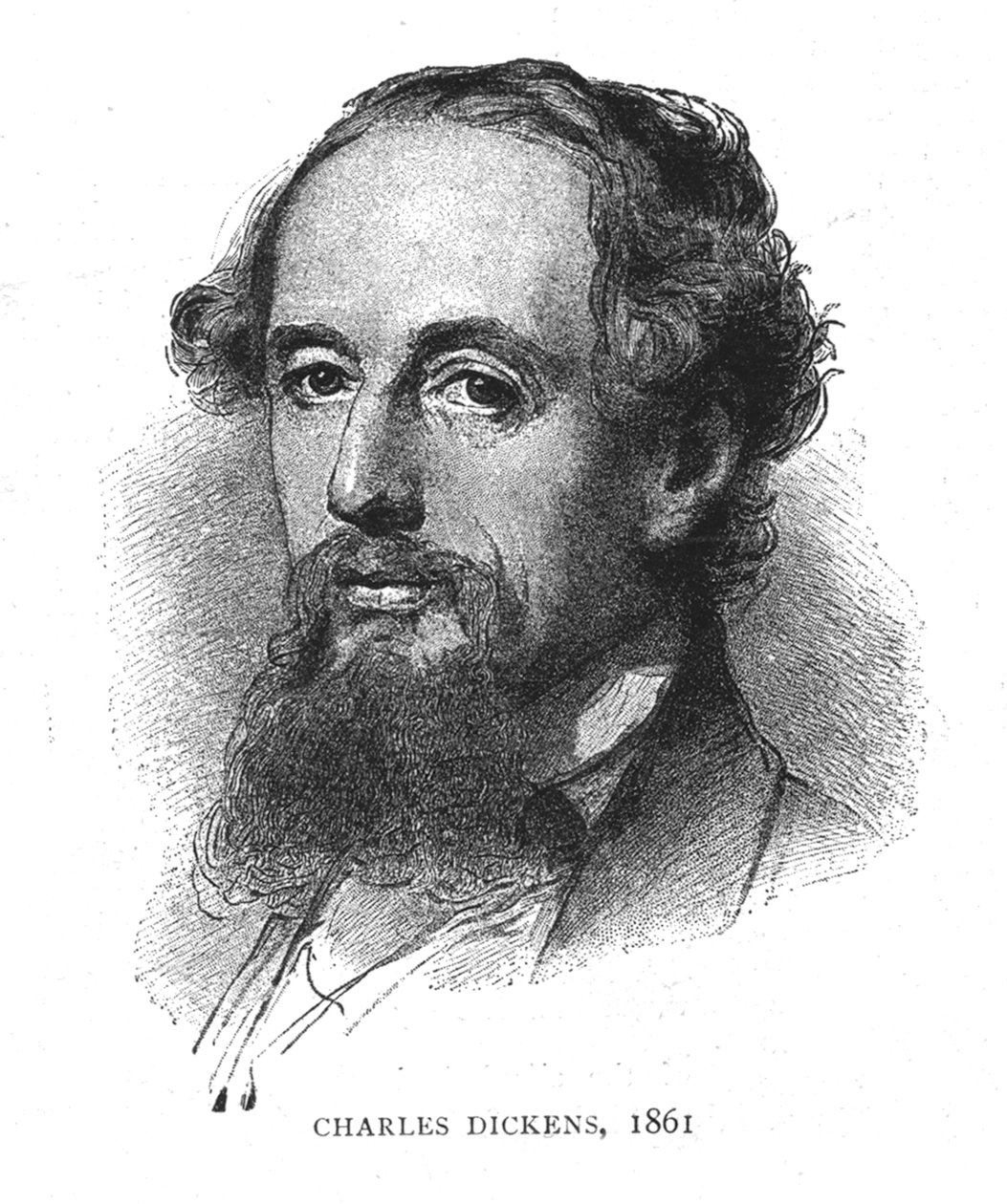 Charles Dickens by Wilhelm Auguste Rudolf Lehmann