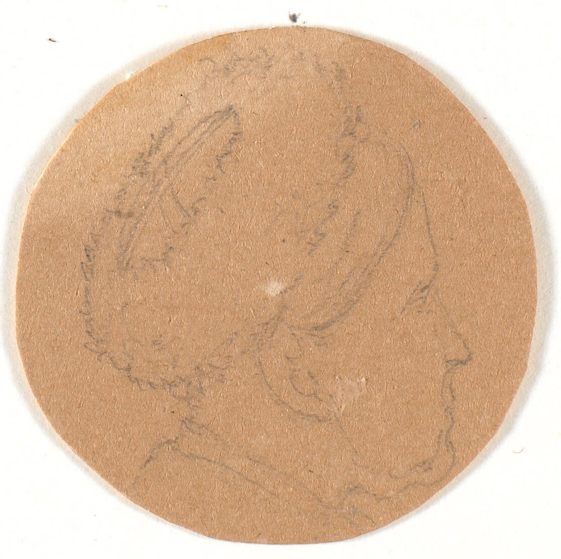 Head. Profile to the Right by Wilhelm Bendz