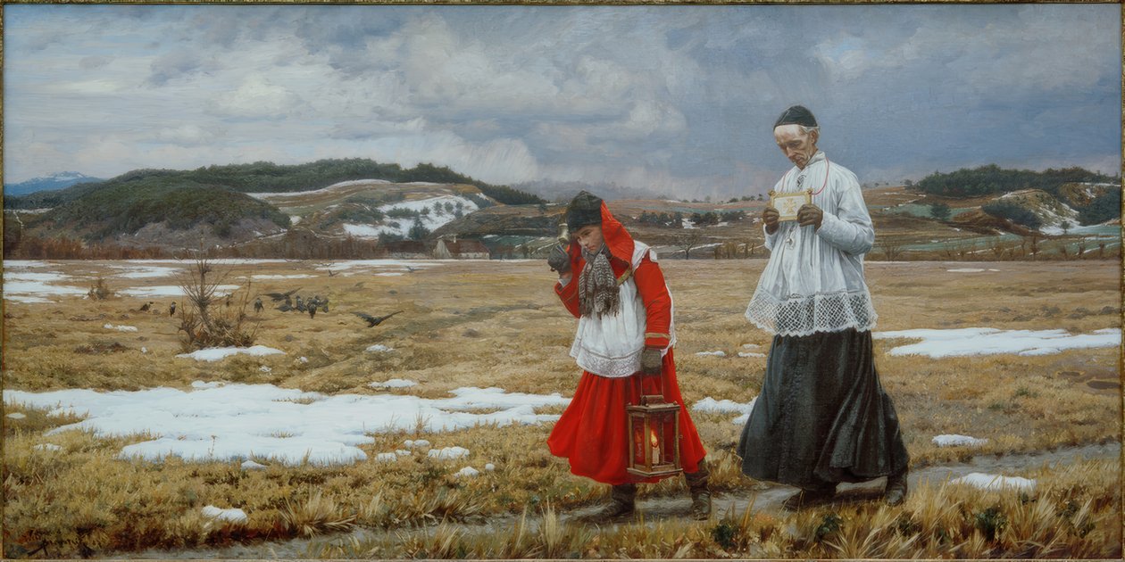 The Salvation Messengers (The Last Rites) by Wilhelm Bernatzik