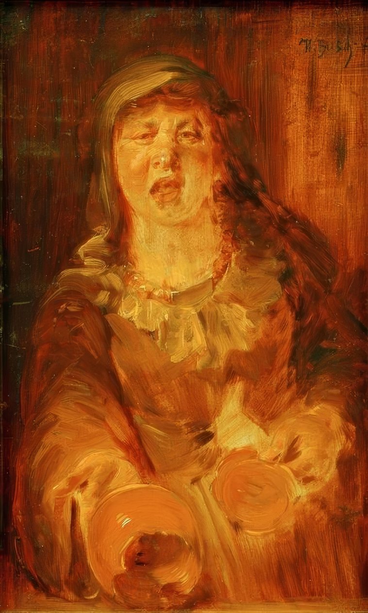 The Broken Jug by Wilhelm Busch