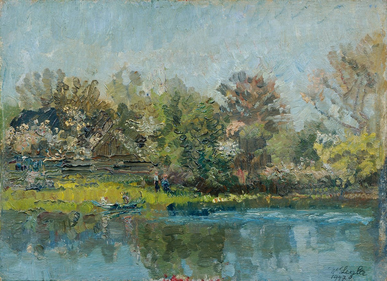 Old Danube by Wilhelm Legler