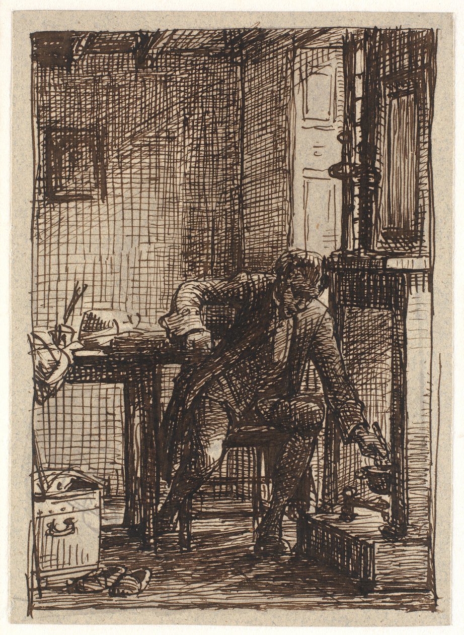 Holberg in Rome by Wilhelm Marstrand