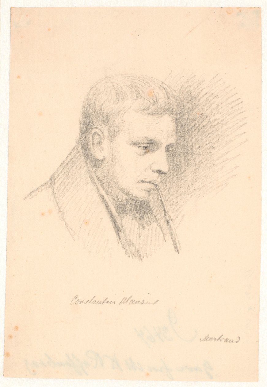 Portrait of Constantin Hansen by Wilhelm Marstrand