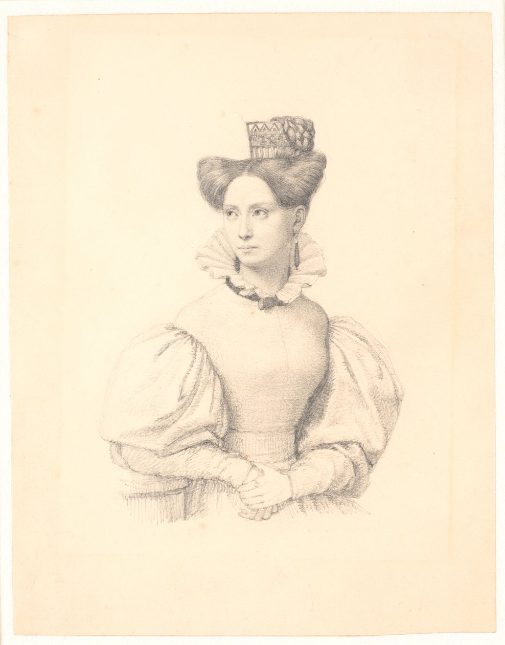 Portrait of Sophie Frederikke Raffenberg by Wilhelm Marstrand
