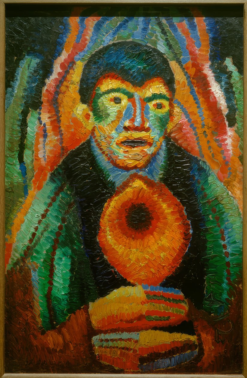 Self-Portrait VIII by Wilhelm Morgner