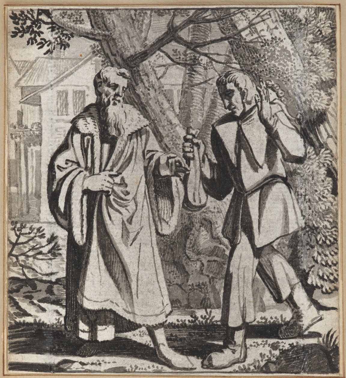 The Fool Who Gives With Displeasure by Wilhelm Stettler