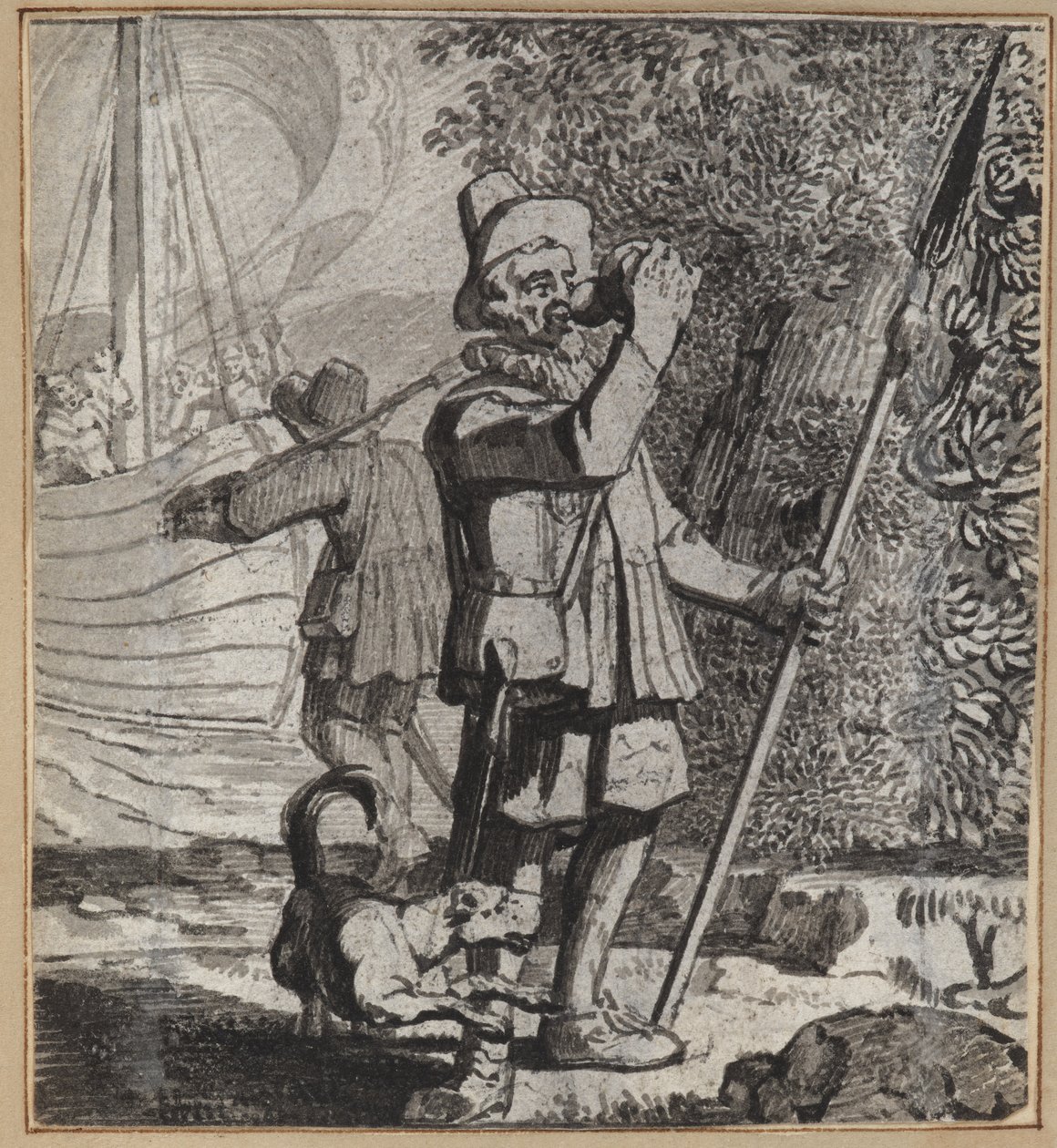 The Messenger Fool by Wilhelm Stettler