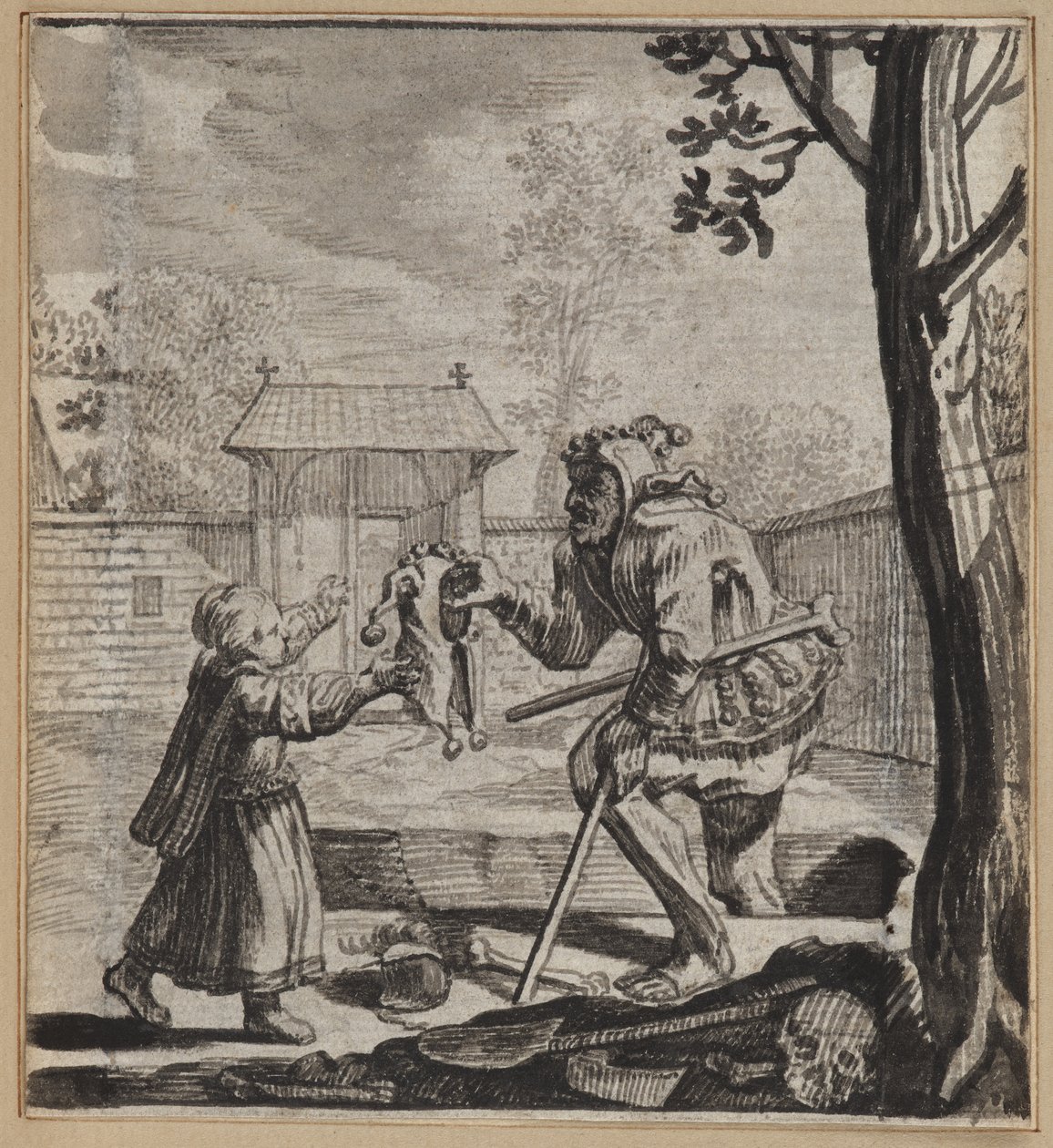The Old Fool by Wilhelm Stettler