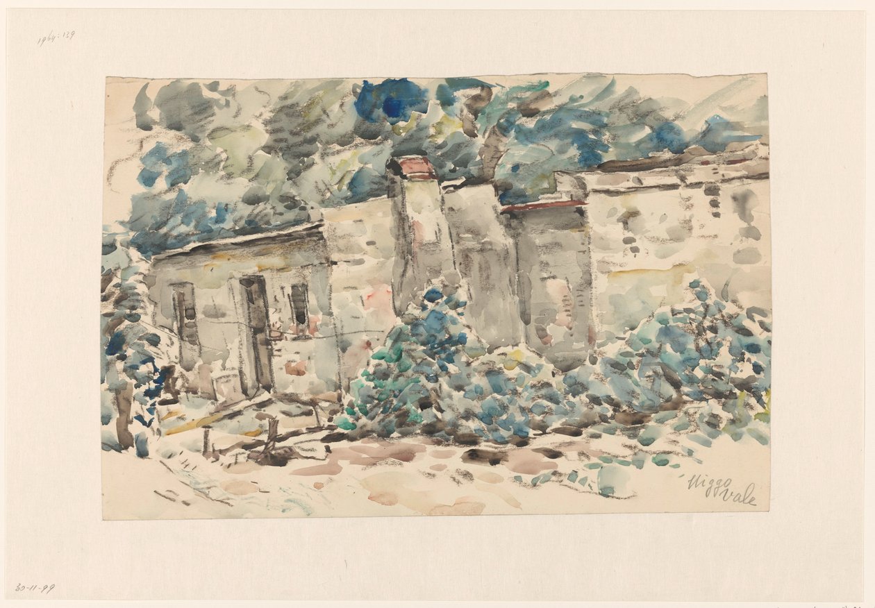 Cottage at Higgo Vale (?) by Wilhelmus Johannes Steenhoff
