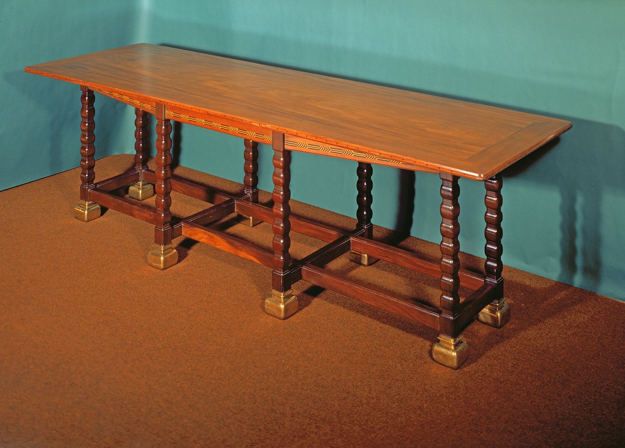 Hall Table, Designed 1892-96 by Willam Richard Lethaby