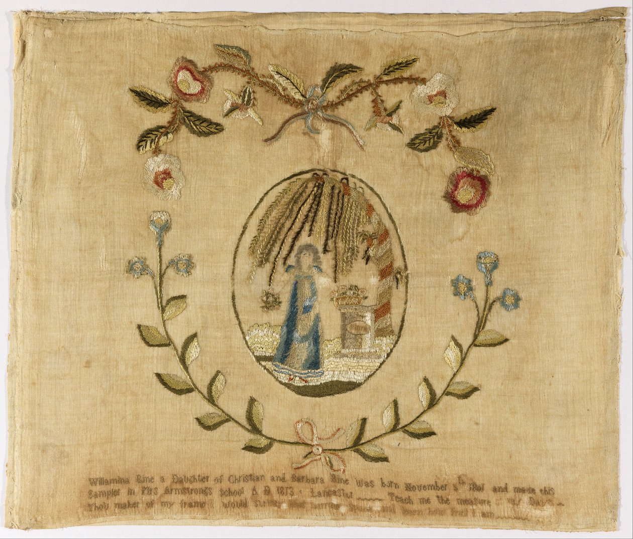 Embroidered Picture by Willamina Rine