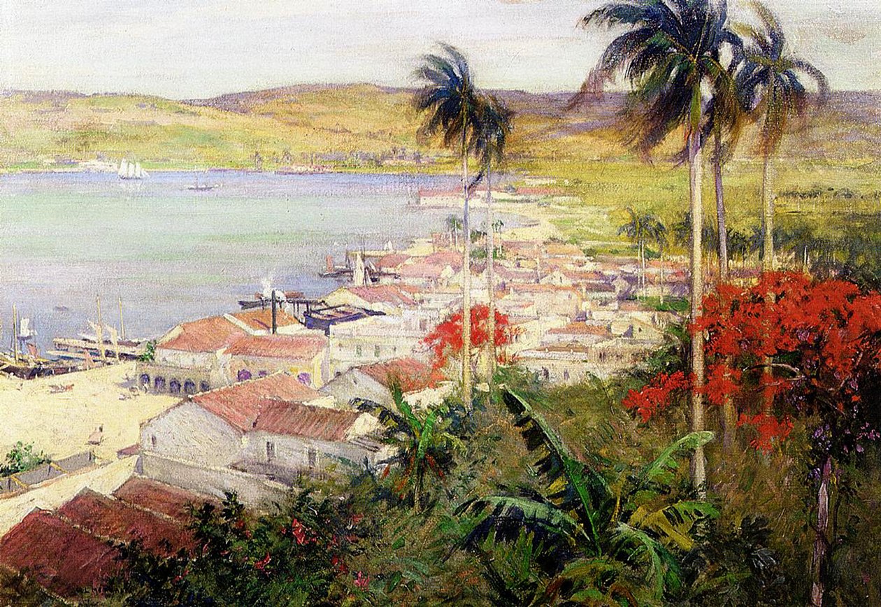 The Landing by Willard Leroy Metcalf