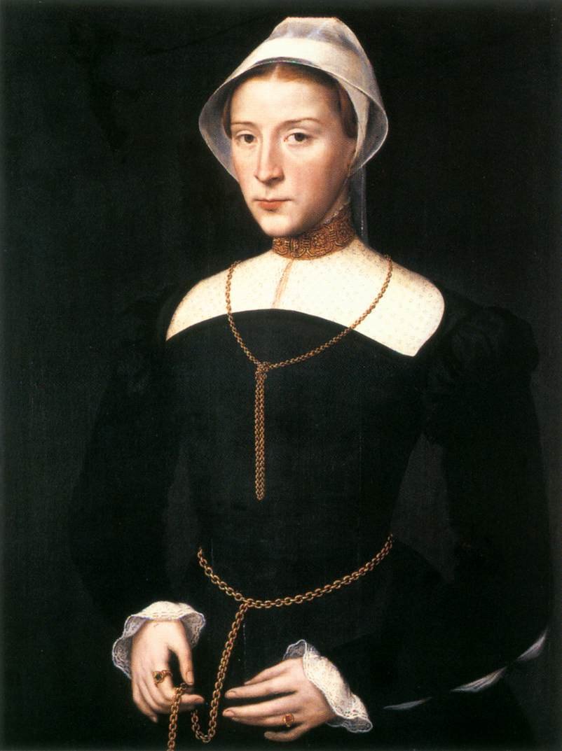 Portrait of a Lady by Willem Key