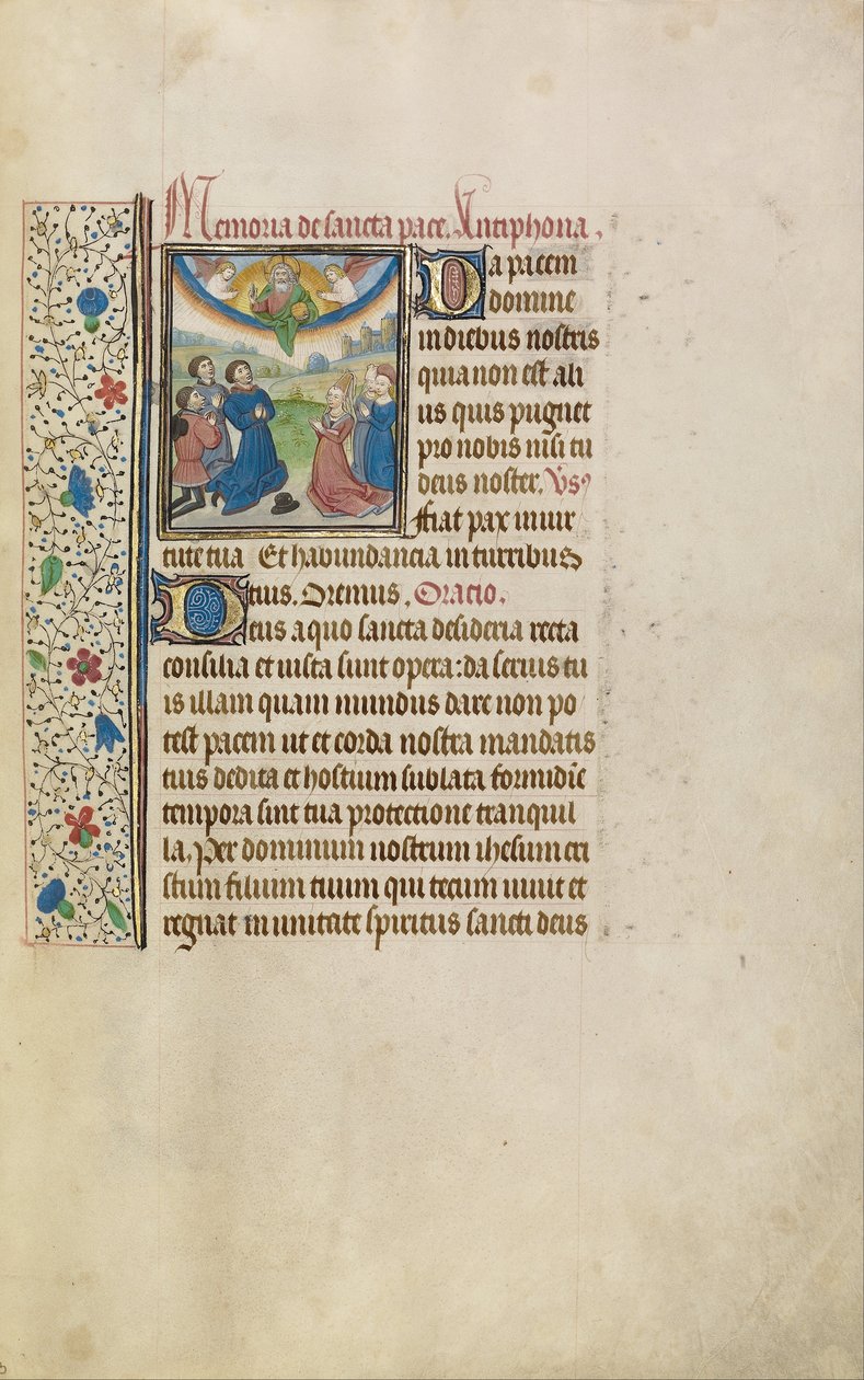 Men and Women Kneeling in Prayer by Willem Vrelant