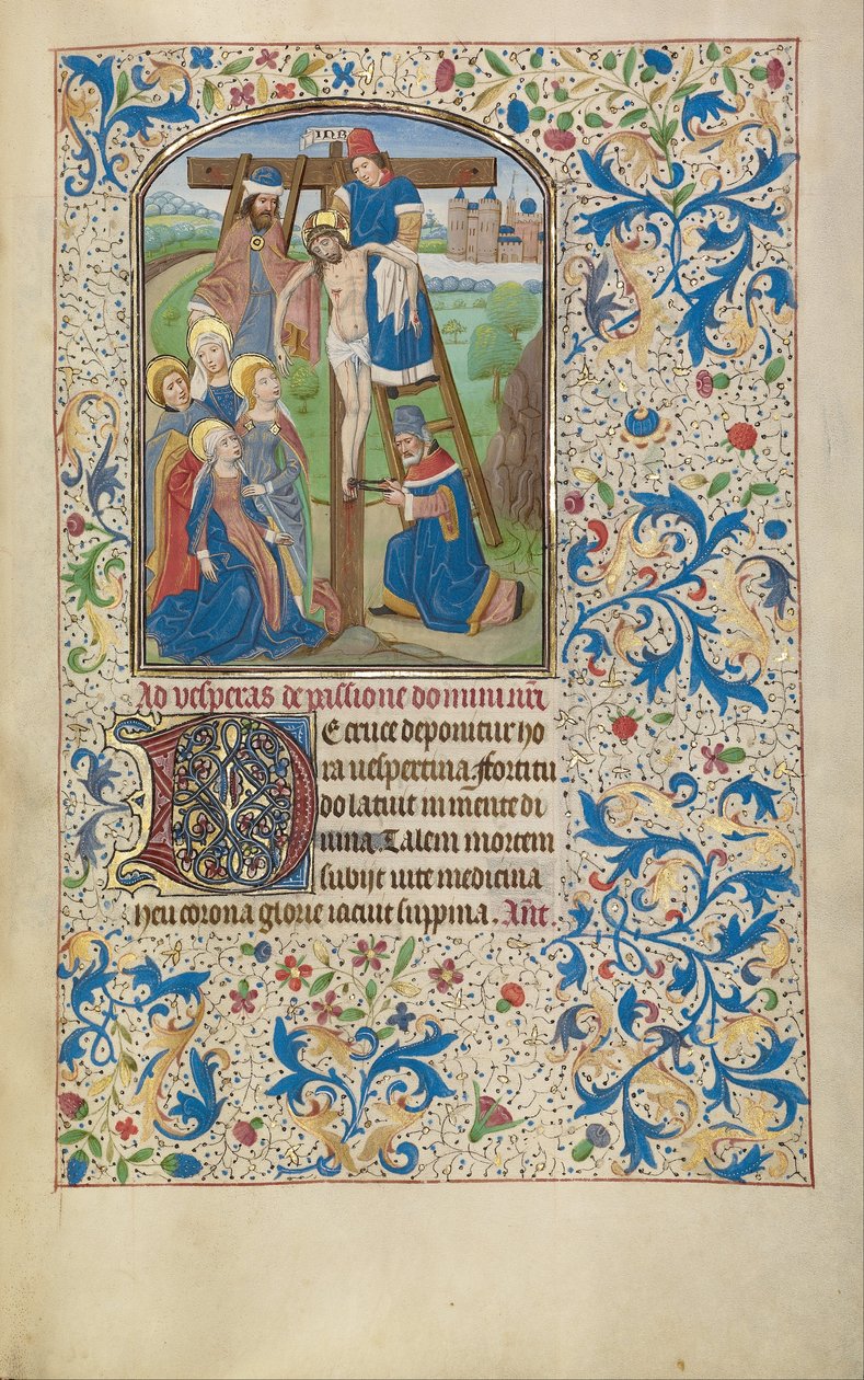 The Deposition by Willem Vrelant
