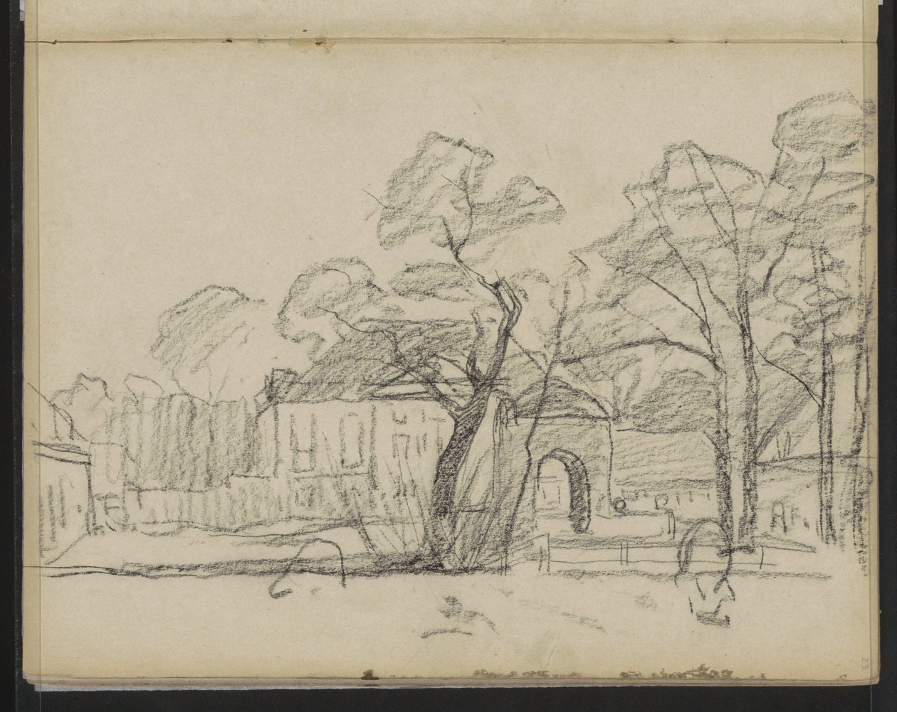 View of Huis Diepenheim by Willem Arnoldus Witsen