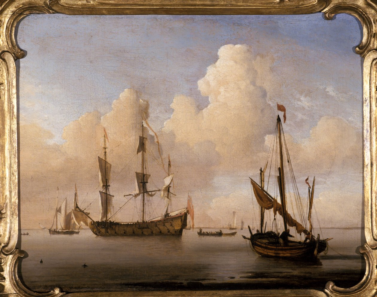 Seascape by Willem van de Velde
