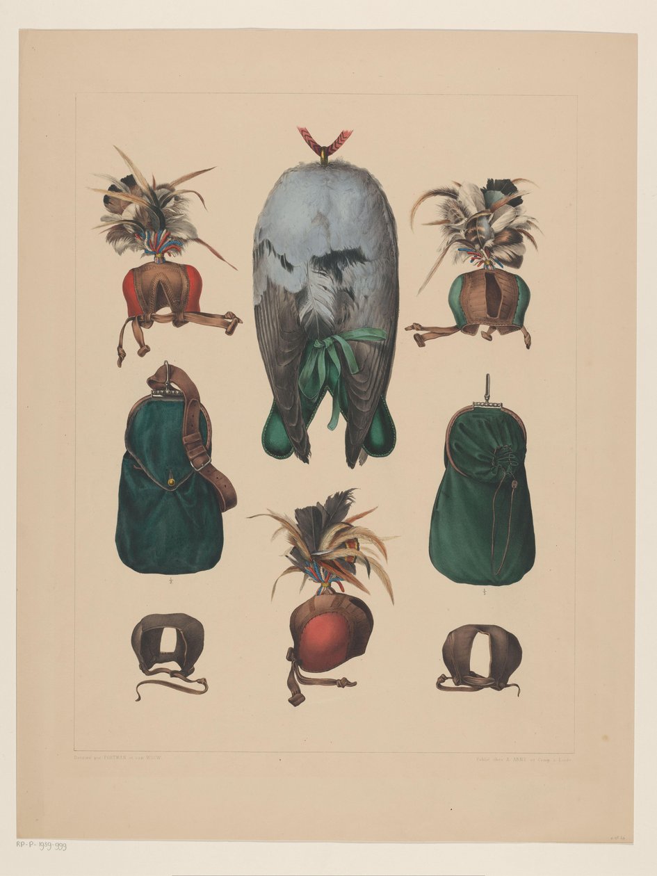 Falconry Attributes by Willem Bastiaan van Wouw (possibly)