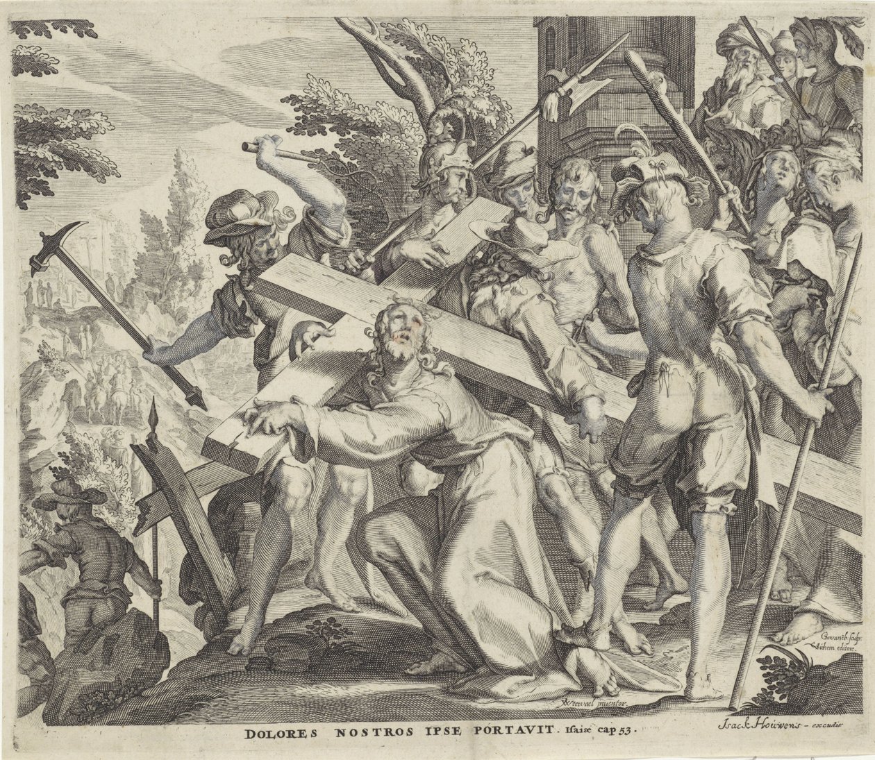 Carrying of the Cross by Willem Isaacsz. van Swanenburg
