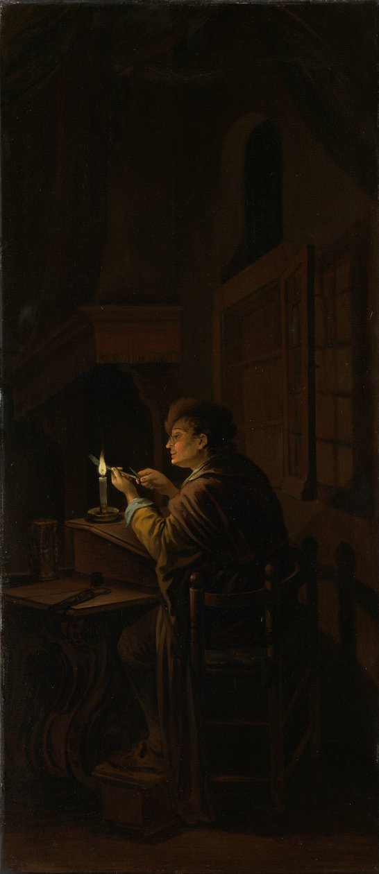 Triptych: Allegory of Art Training by Willem Joseph Laquy