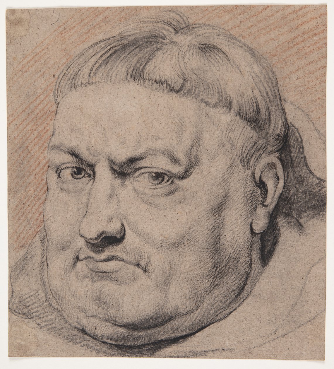 Head of a Monk, Quarter Profile to the Left by Willem Panneels