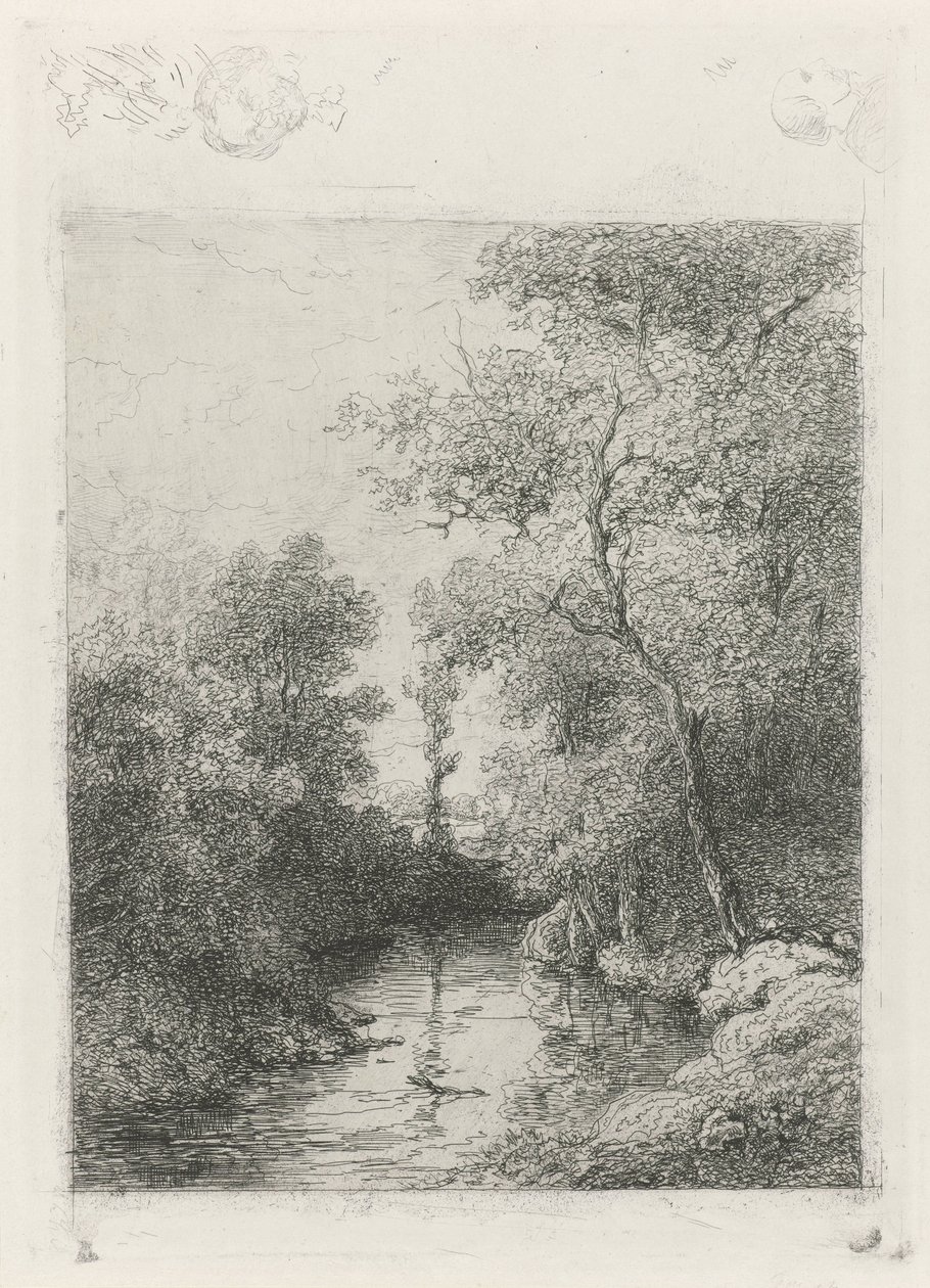 Creek by Willem Roelofs (I)