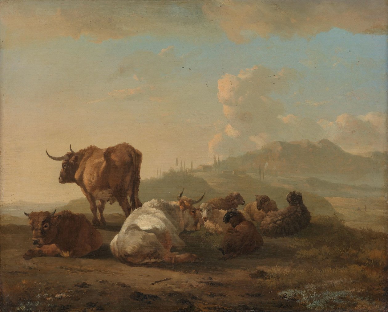 Resting Herd by Willem Romeyn