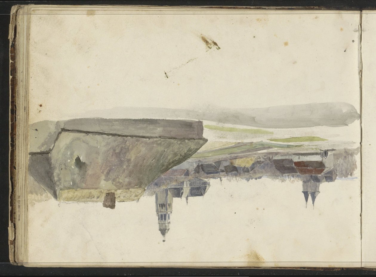 View of Arnhem with the St. Eusebius Church by Willem Troost (II)