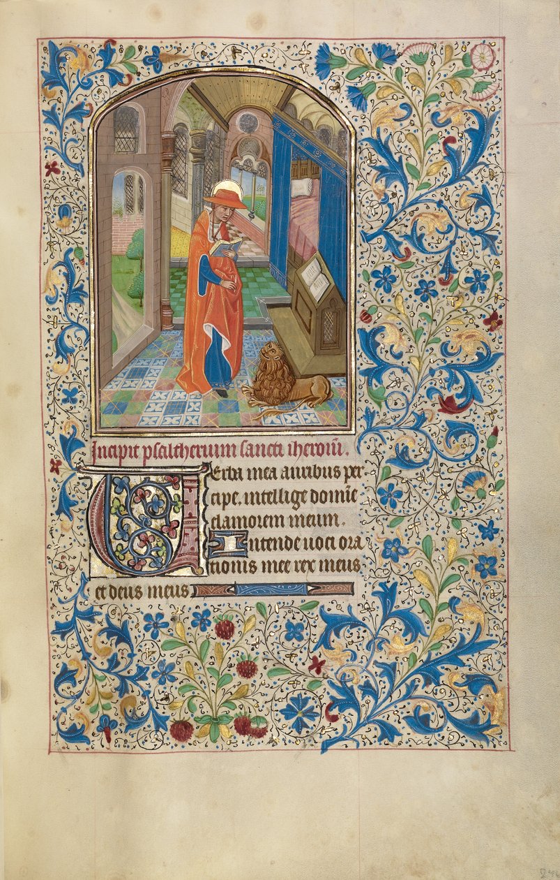 Saint Jerome by Willem Vrelant
