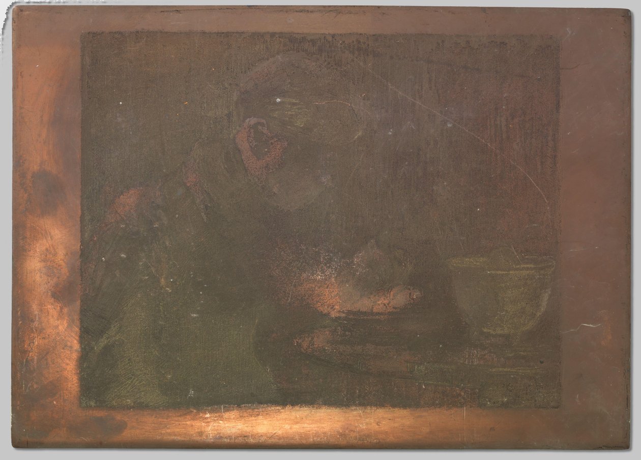 Boy Eating Potatoes by Willem Arnoldus Witsen