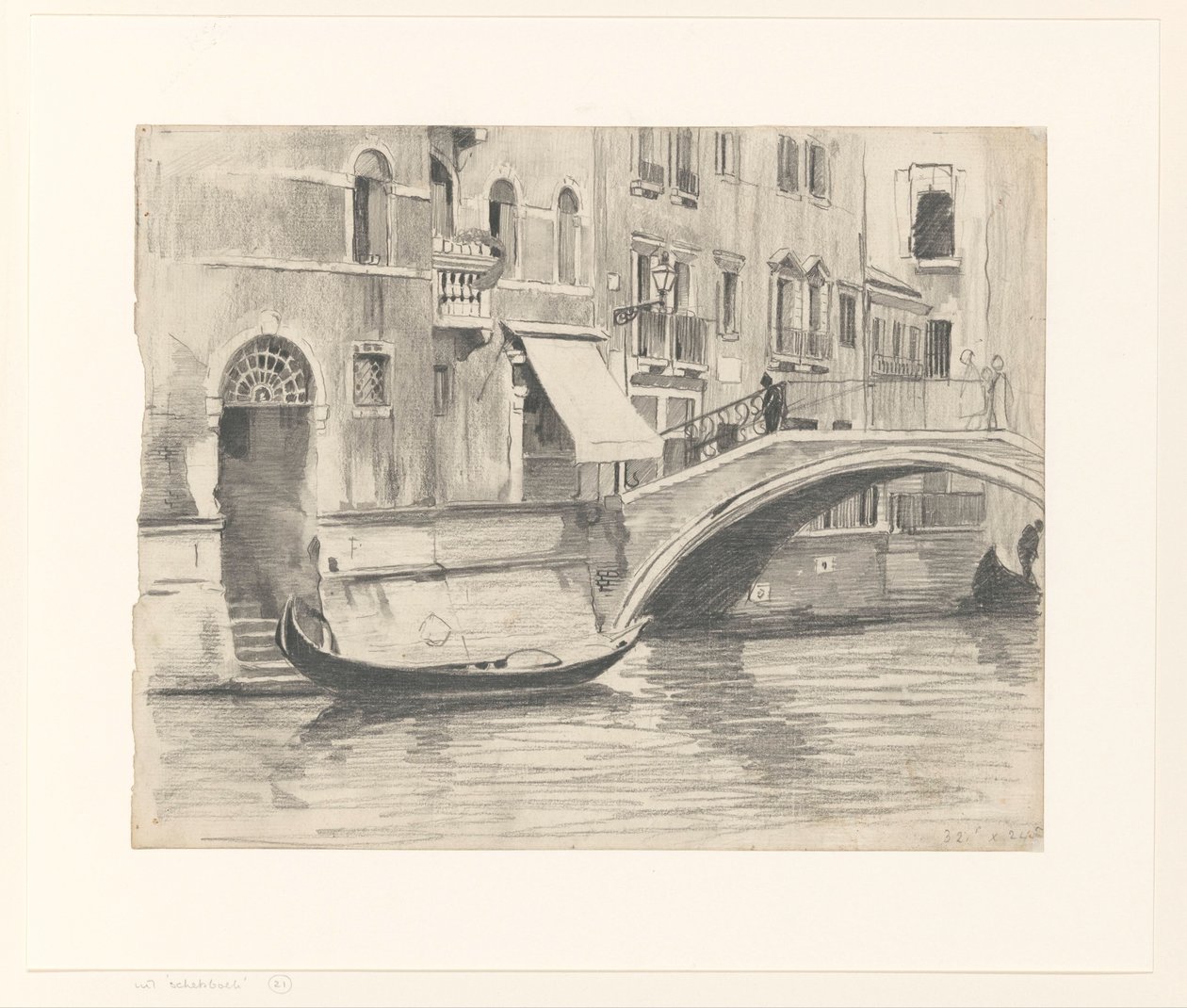 View in Venice by Willem Arnoldus Witsen