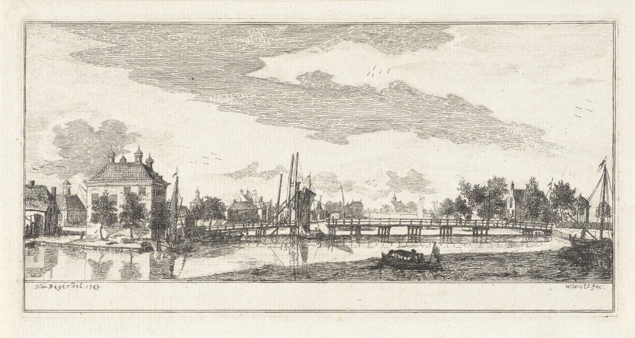 View of the Village of Uithoorn by Willem Writs