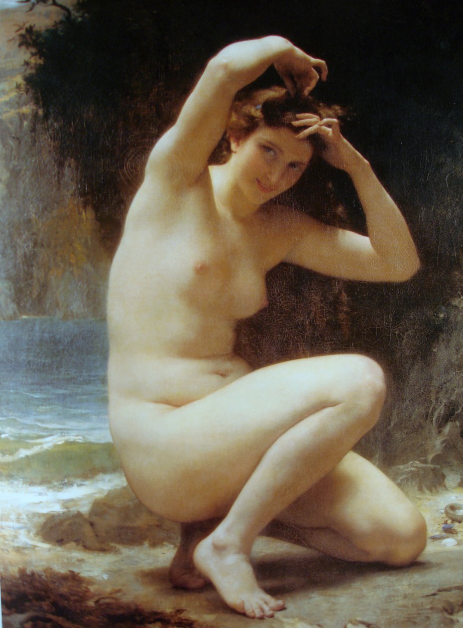 The Toilet of Venus by William Adolphe Bouguereau