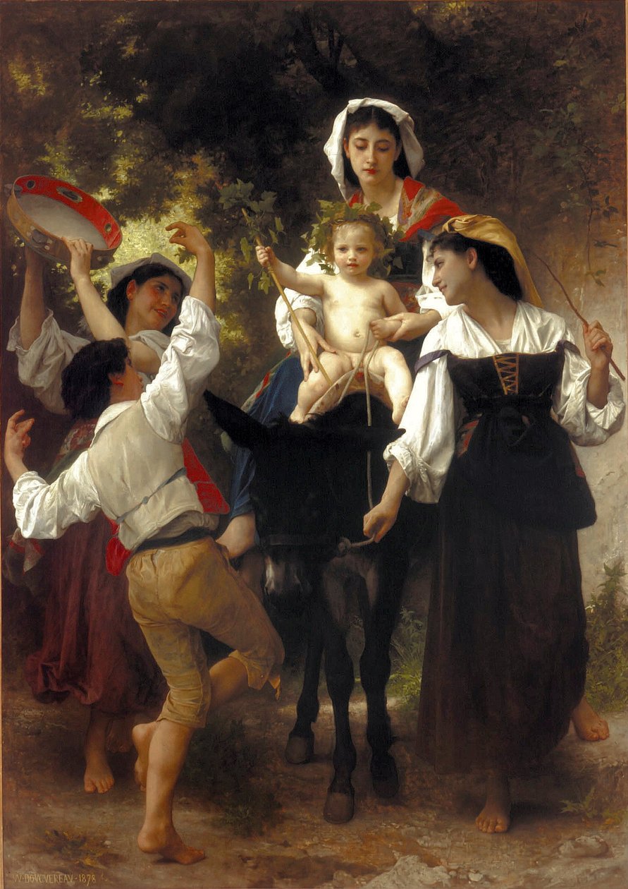 Return from the Harvest by William Adolphe Bouguereau
