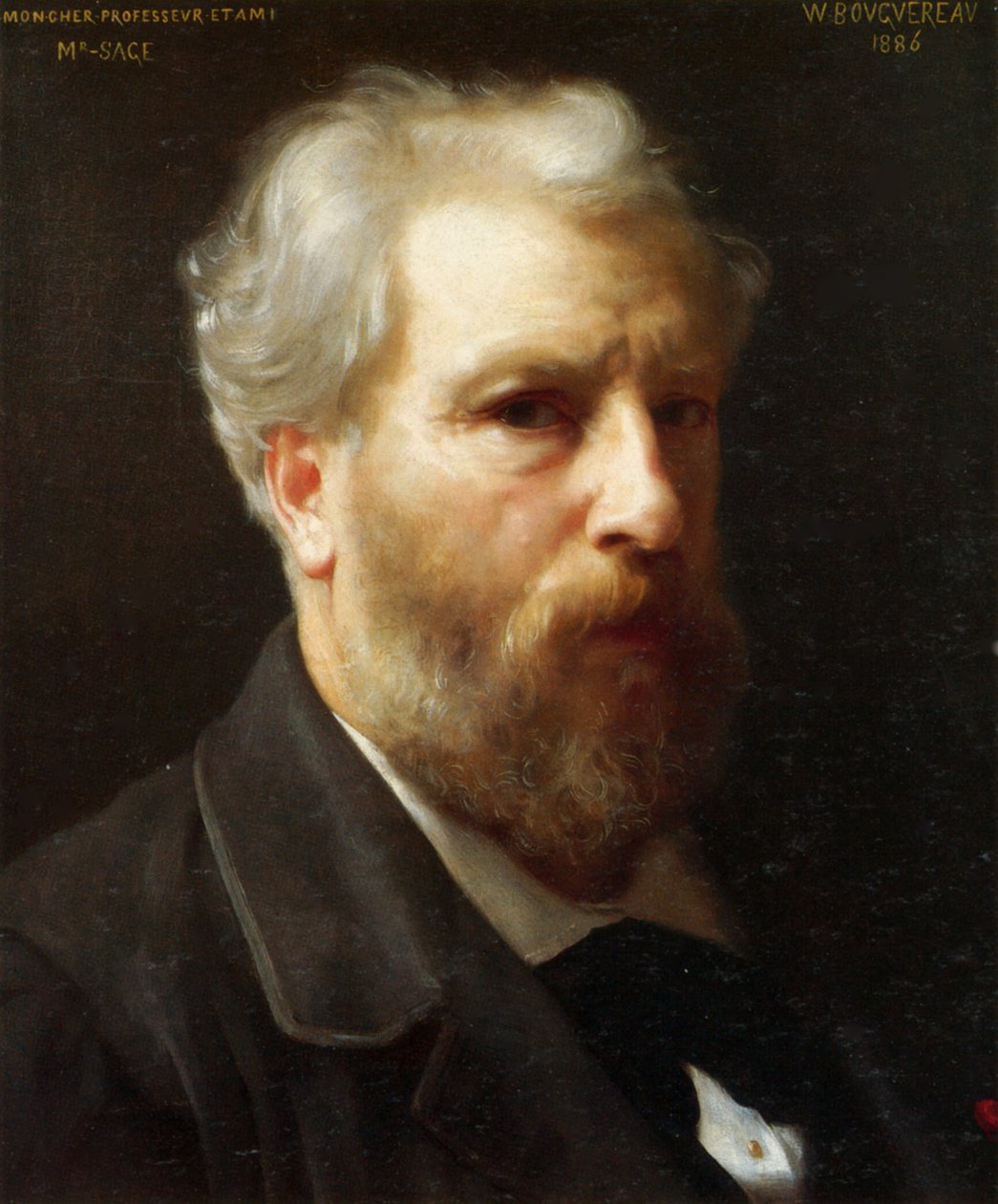 Self-Portrait by William Adolphe Bouguereau