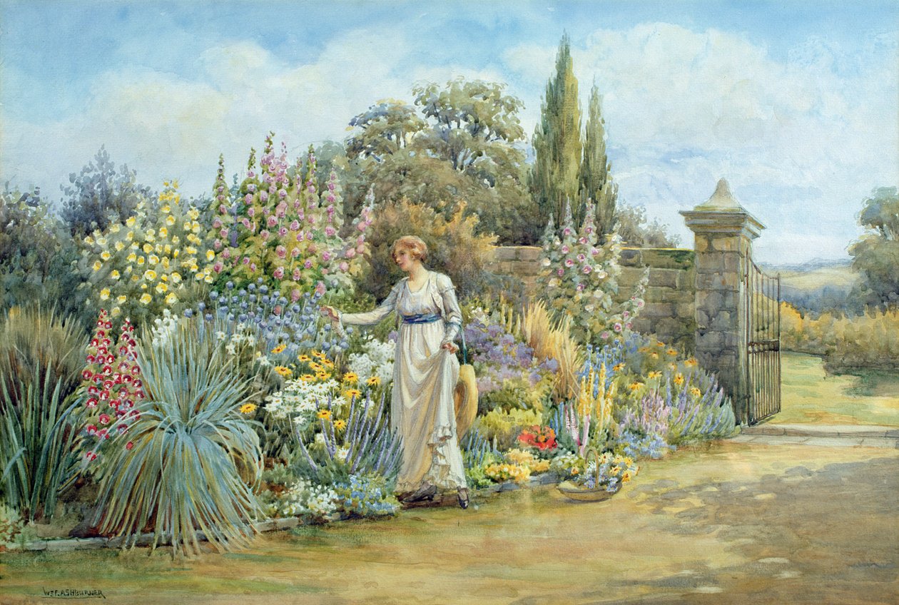 In the Garden by William Ashburner