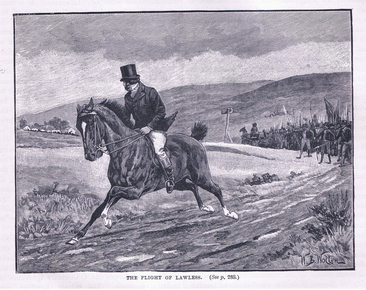 The Flight of Lawless by William Barnes Wollen